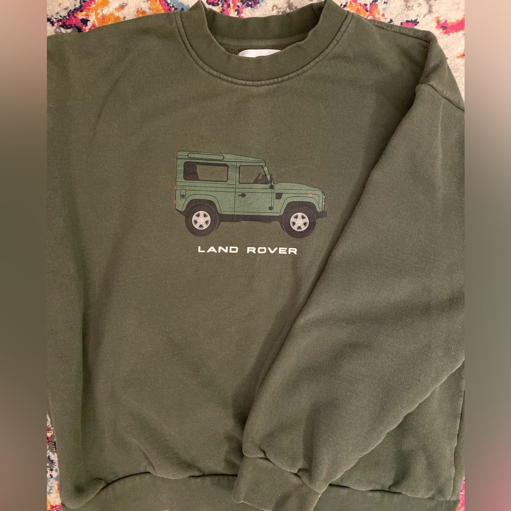 PacSun Land Rover Crewneck Sweatshirt